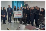 دانش آموزان هنرستان بنت الهدی از آموزشکده ملی مهارت دختران اسدآباد بازدید کردند 2